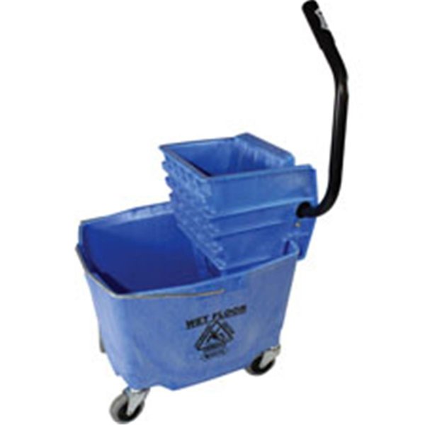 Impact Products Impact 35-qt Side Press Mop Bucket Wringer Combo, Blue IM465497